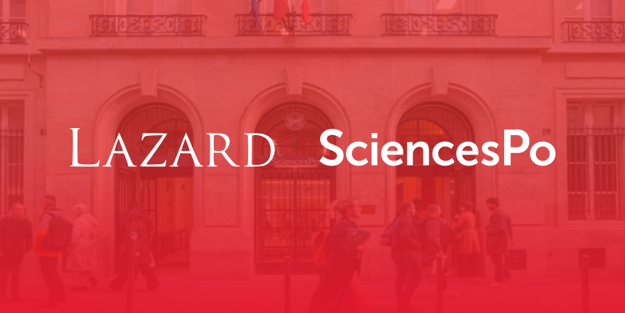 SCIENCES PO AND LAZARD FORM A PARTNERSHIP TO DEVELOP THE CHAIR IN SOVEREIGN DEBT AND FINANCE